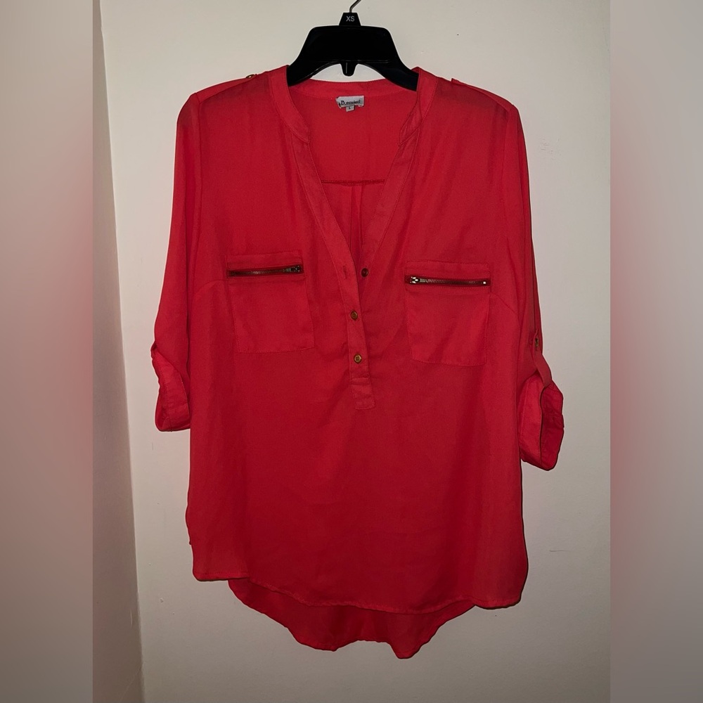 Orange Women's Top